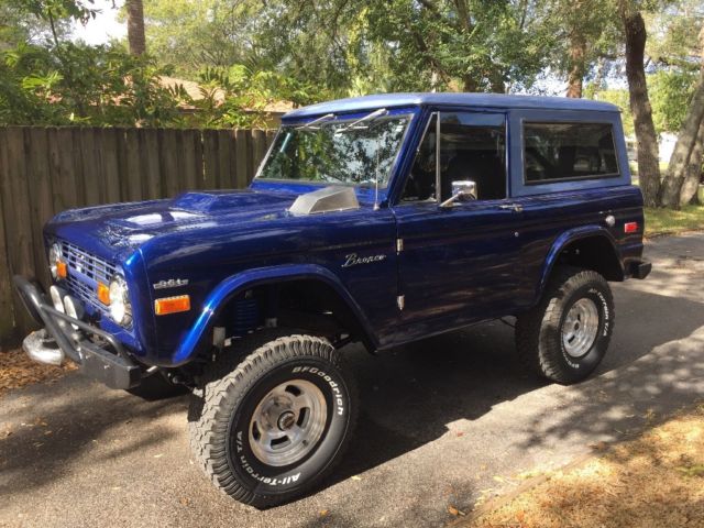 1974 ford bronco restored 351 fuel injected, a/c 1974 Ford Bronco