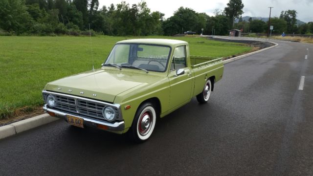1974 FORD COURIER PICKUP, MINI TRUCK, LIME GREEN, RETRO, DATSUN STYLE 1974 Ford Other Pickups