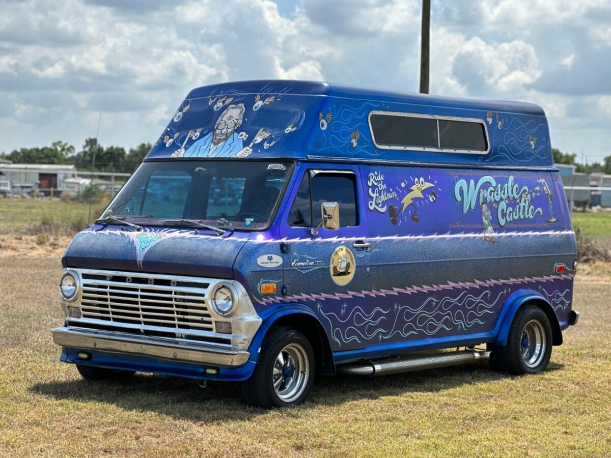 1974 FORD ECONOLINE VAN SHAGGY MOBILE, V8 NICE FLORIDA VAN. LOW RESERVE! 1974 Ford E-Series Van