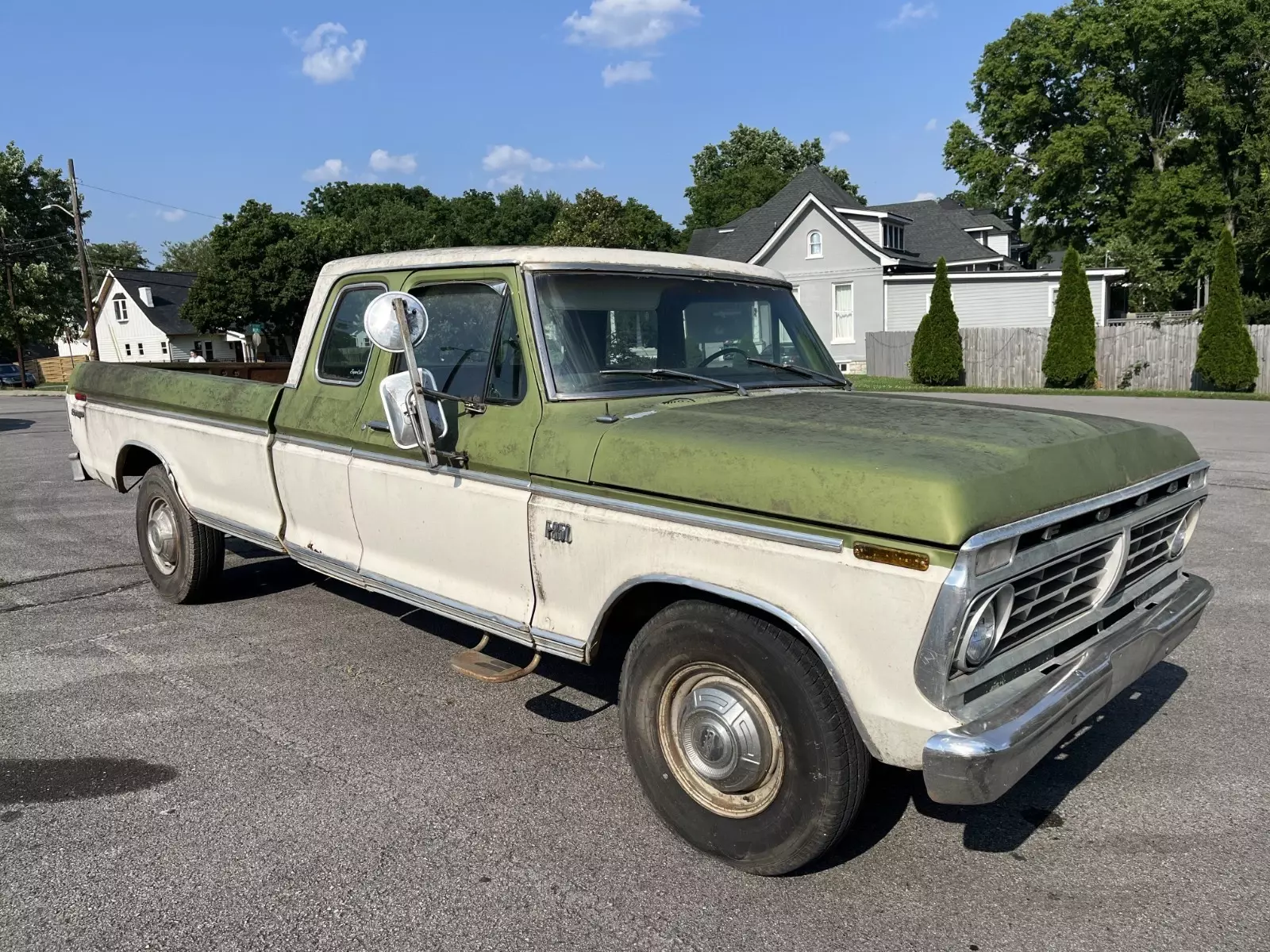 1974 Ford F-250 Ranger Supercab, 390 V8, 4bbl carb, automatic transmission 1974 Ford F-250 Ranger