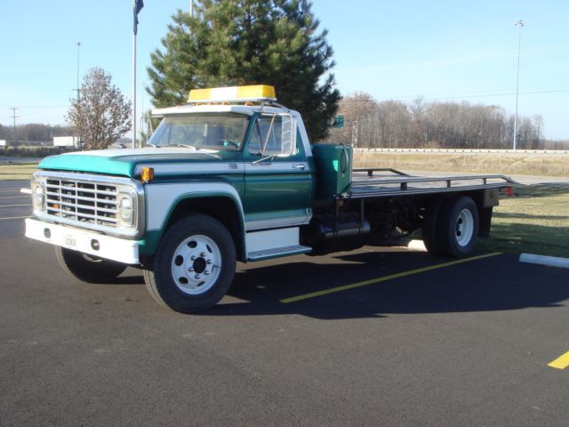 1974 Ford Roll Off Car Hauler F-600 - photo 5