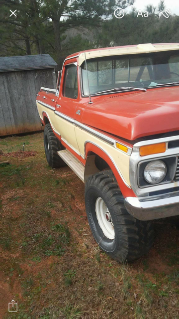 1974 FORD F100 4X4 SHORT BED 1974 Ford F-100