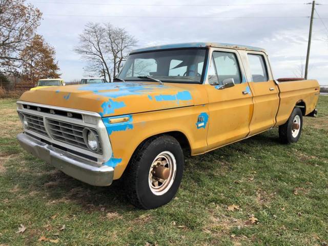 1974 Ford F250 Crew Cab 4x2 1974 Ford F-250