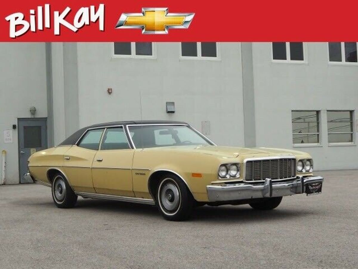 1974 Ford Gran Torino 4 door 28693 Miles Yellow 4 Dr Sedan Not Specified Automa 1974 Ford Torino 4 door