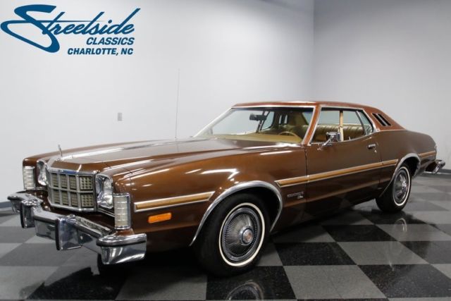 1974 Ford Gran Torino Elite 67885 Miles Bronze Metallic Hardtop 351 Windsor V8 3 1974 Ford Torino Elite