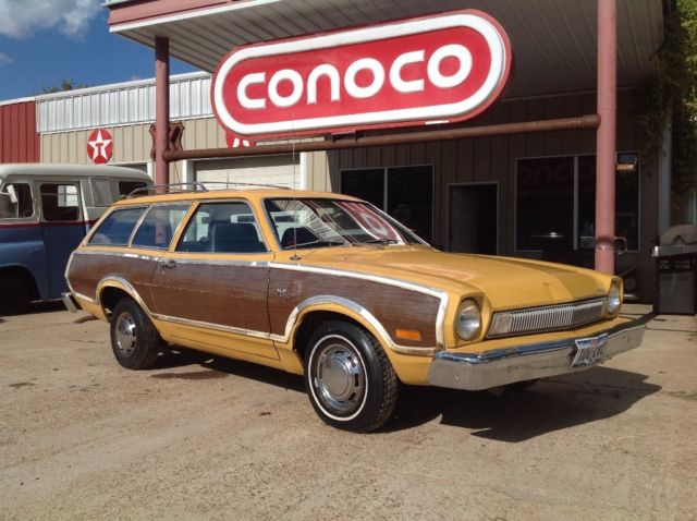 1974 ford pinto station wagon squire rat rod patina classic gremlin pacer micro 1974 Ford Pinto station wagon Squire