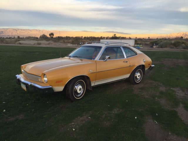 1974 Ford Pinto SURVIVOR bought from Original owner in AZ Orange factory ac auto 1974 Ford Other