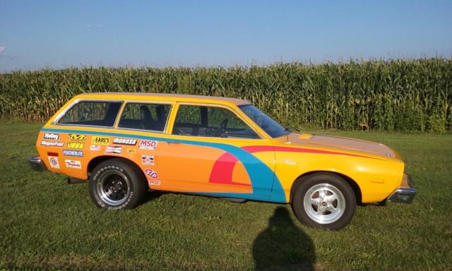 1974 FORD PINTO WAGON 425 BUICK NAILHEAD, FAST!STREET LEGAL DRAG CAR! NO RESERVE 1974 Ford Other 2 dr with hatch