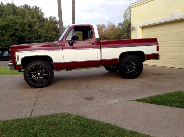 1974 GMC 4x4 SuperCustom 1500, Stroker, Vintage Air, Digital Gauges 1974 Chevrolet C-10