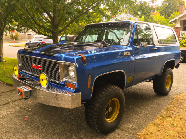 1974 GMC JIMMY 4X4 w/454ci Big-Block. FORMER SHOW TRUCK. 1974 GMC Jimmy