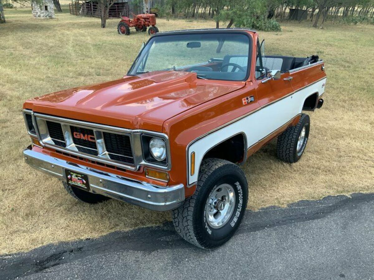 1974 GMC Jimmy Sierra 73621 Miles Grecian Bronze Convertible 5.3L V8 4-speed aut 1974 GMC Jimmy Sierra