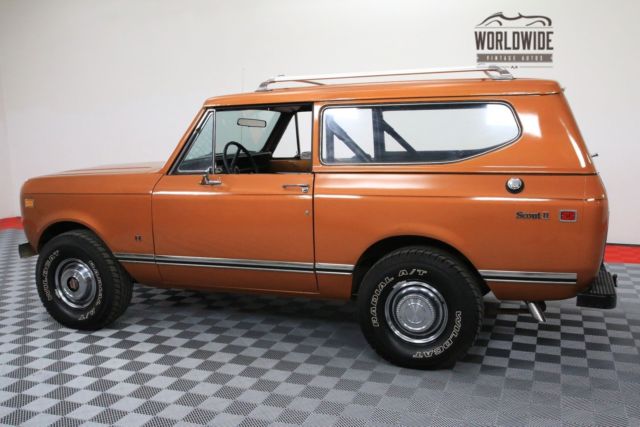 1974 International Harvester Scout FACTORY REMOVABLE HARD TOP V8 4-SPEED 4X4 - photo 11
