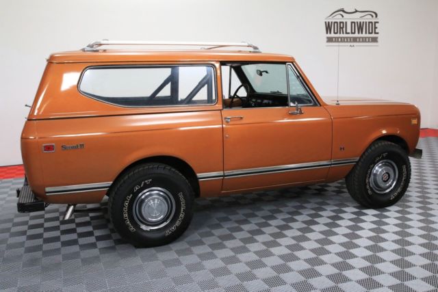 1974 International Harvester Scout FACTORY REMOVABLE HARD TOP V8 4-SPEED 4X4 - photo 12