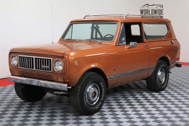 1974 International Harvester Scout FACTORY REMOVABLE HARD TOP V8 4-SPEED 4X4 - photo 5