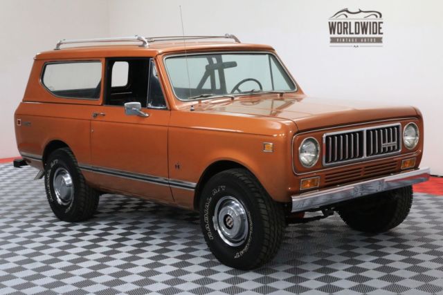 1974 International Harvester Scout FACTORY REMOVABLE HARD TOP V8 4-SPEED 4X4 - photo 6