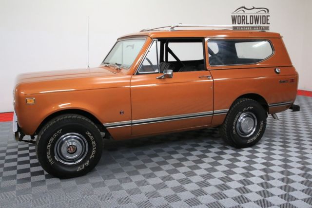 1974 International Harvester Scout FACTORY REMOVABLE HARD TOP V8 4-SPEED 4X4 - photo 7