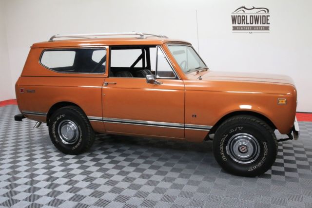 1974 International Harvester Scout FACTORY REMOVABLE HARD TOP V8 4-SPEED 4X4 - photo 8
