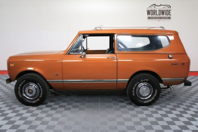 1974 International Harvester Scout FACTORY REMOVABLE HARD TOP V8 4-SPEED 4X4 - photo 9