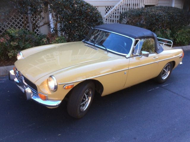 1974 Gold MGB 1974 MG MGB