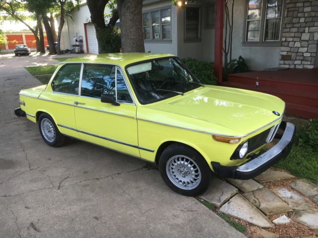 1974 Golf Yellow BMW 2002 Golf Yellow nice 1974 BMW 2002