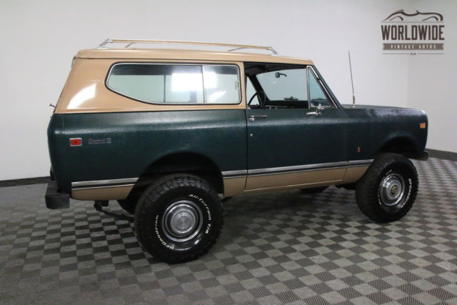 1974 International Harvester Scout RESTORED RARE 4X4 CONVERTIBLE AUTO PS PB - photo 10