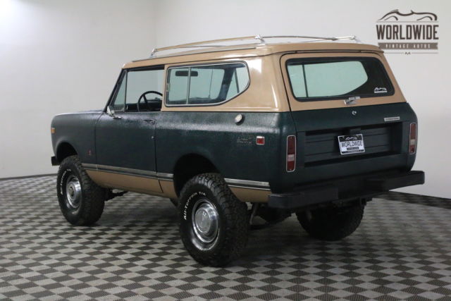 1974 International Harvester Scout RESTORED RARE 4X4 CONVERTIBLE AUTO PS PB - photo 11