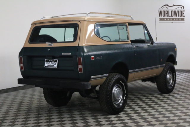 1974 International Harvester Scout RESTORED RARE 4X4 CONVERTIBLE AUTO PS PB - photo 12
