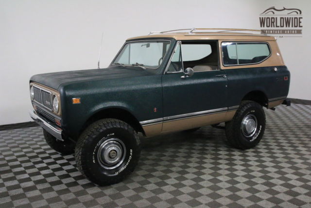 1974 International Harvester Scout RESTORED RARE 4X4 CONVERTIBLE AUTO PS PB - photo 3