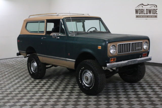 1974 International Harvester Scout RESTORED RARE 4X4 CONVERTIBLE AUTO PS PB - photo 4