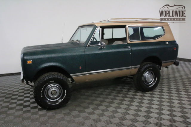 1974 International Harvester Scout RESTORED RARE 4X4 CONVERTIBLE AUTO PS PB - photo 5