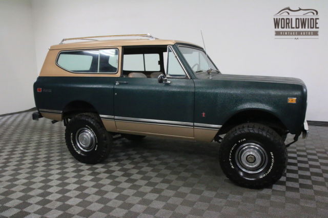 1974 International Harvester Scout RESTORED RARE 4X4 CONVERTIBLE AUTO PS PB - photo 6