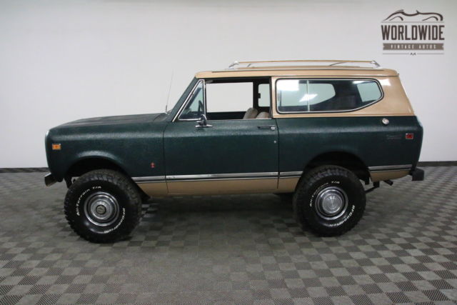 1974 International Harvester Scout RESTORED RARE 4X4 CONVERTIBLE AUTO PS PB - photo 7