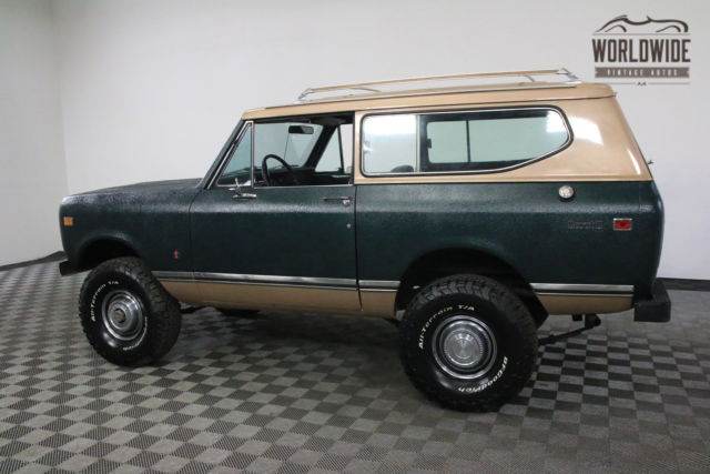 1974 International Harvester Scout RESTORED RARE 4X4 CONVERTIBLE AUTO PS PB - photo 9