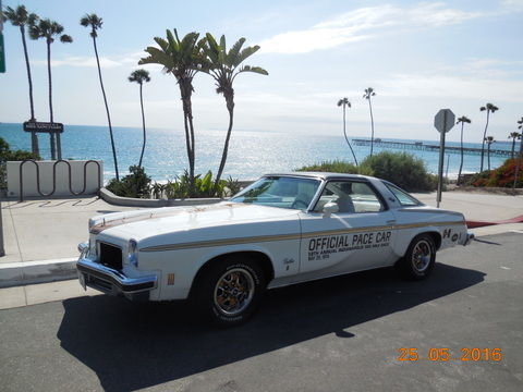 1974 "HURST" Cutlass Indy Pace Car Original AC CAR! RARE! ONLY 1420 Produced! 1974 Oldsmobile HURST CUTLASS S INDY PACE CAR