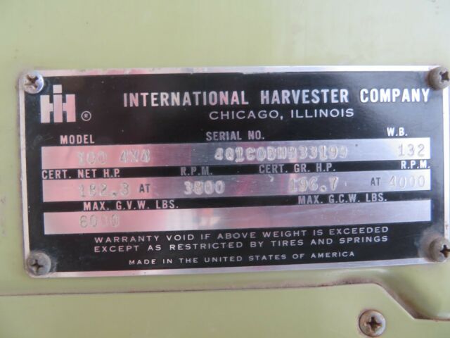 1974 International Harvester 100 - photo 10