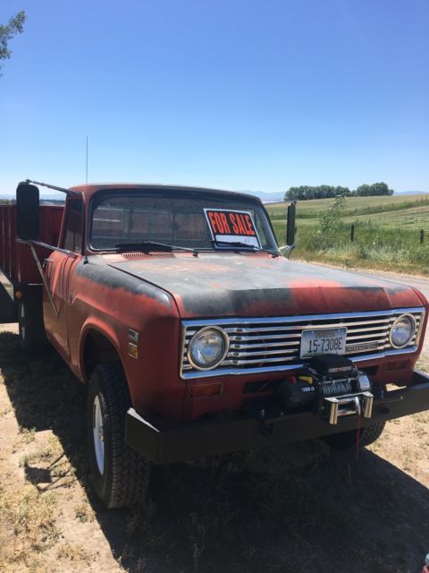 1974 international 3/4 ton flatbed truck. 4 speed manual transmission 4x4 1974 International Harvester Other