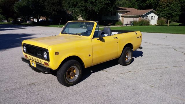 1974 International Harvester Scout 2 4x4 1974 International Harvester Scout