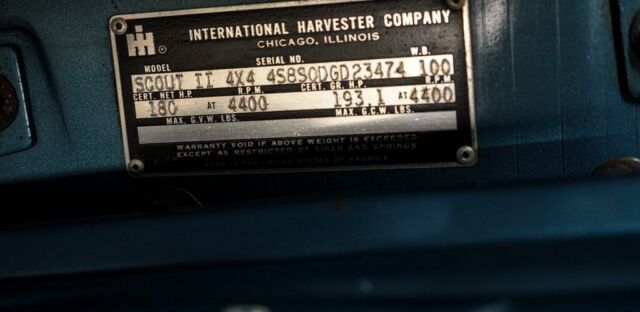 1974 International Harvester Scout Deluxe - photo 9