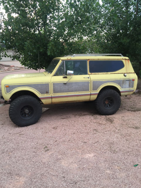 1974 International Scout Perfect Project truck!! Take a look!! 1974 International Harvester Scout