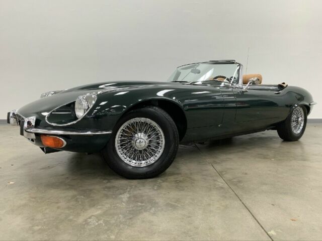 1974 Jaguar E-Type Series III 0 Green Convertible V12 Automatic 1974 Jaguar E-Type Series III