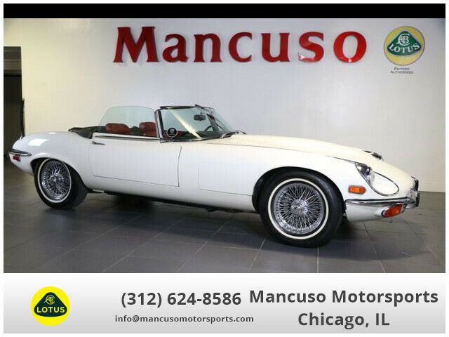 1974 Jaguar E-Type Series III Roadster 17530 Miles White V12 SOHC Automatic 1974 Jaguar E-Type Series III Roadster