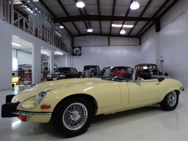1974 Jaguar E-Type XKE 4-SPEED MANUAL! AIR CONDITIONING!