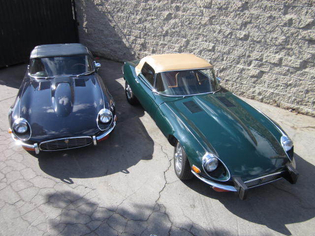 1974 Jaguars (pair) Package Deal 1974 Jaguar E-Type Roadsters