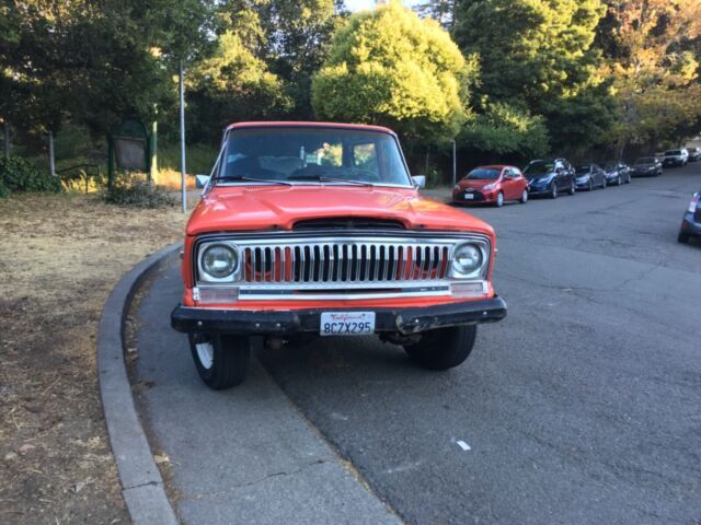 1974 Jeep Cherokee 4.2L 3 speed 2 barrel Holley w/al. manifold, headers 1974 Jeep Cherokee