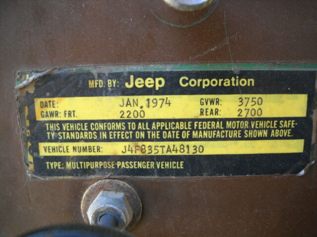 1974 Jeep CJ - photo 9