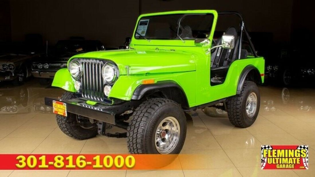 1974 Jeep CJ5 4X4 Flemings Ultimate Garage 1974 Jeep CJ5 4X4