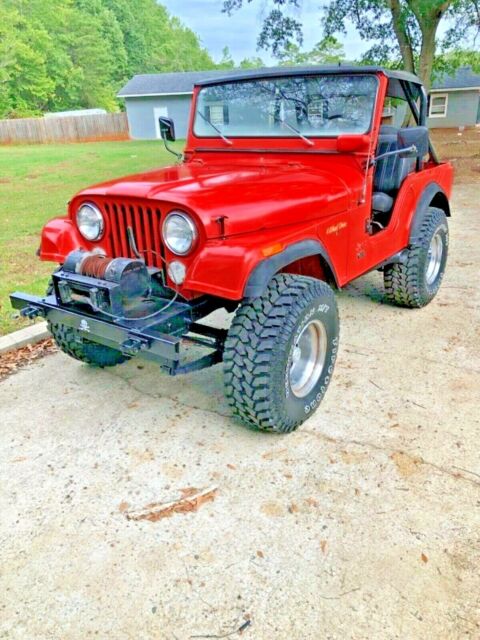 1974 Jeep CJ5 Barn find! Original Red Paint, Strong 304 V8,3 Speed! No Reserve 1974 Jeep CJ