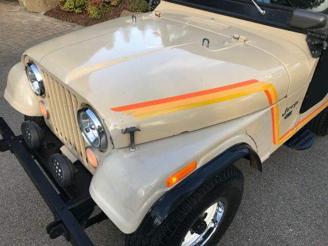 1974 Jeep CJ 5 One Family Owned 41K Orig.Mi. Survivor 6cyl 3spd - photo 4
