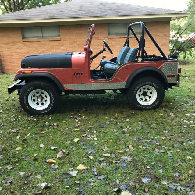 1974 Jeep CJ5 with 360 V8 from a Jeep Wagoneer; Runs great 1974 Jeep CJ --