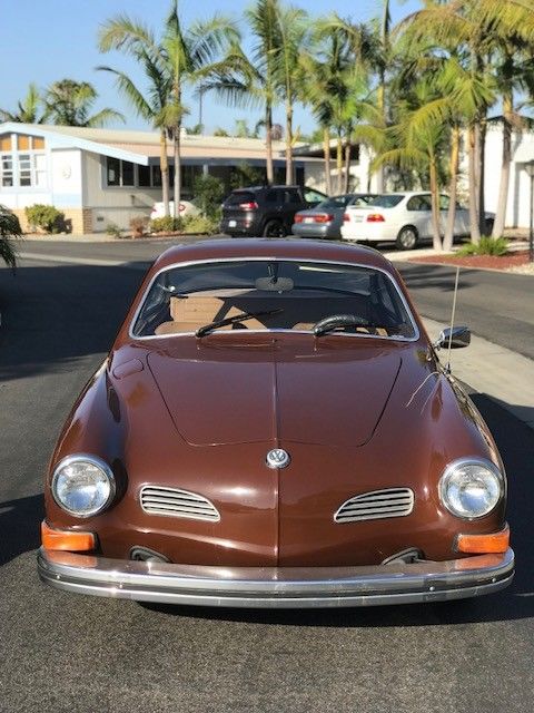 1974 Volkswagen Karmann Ghia brown
